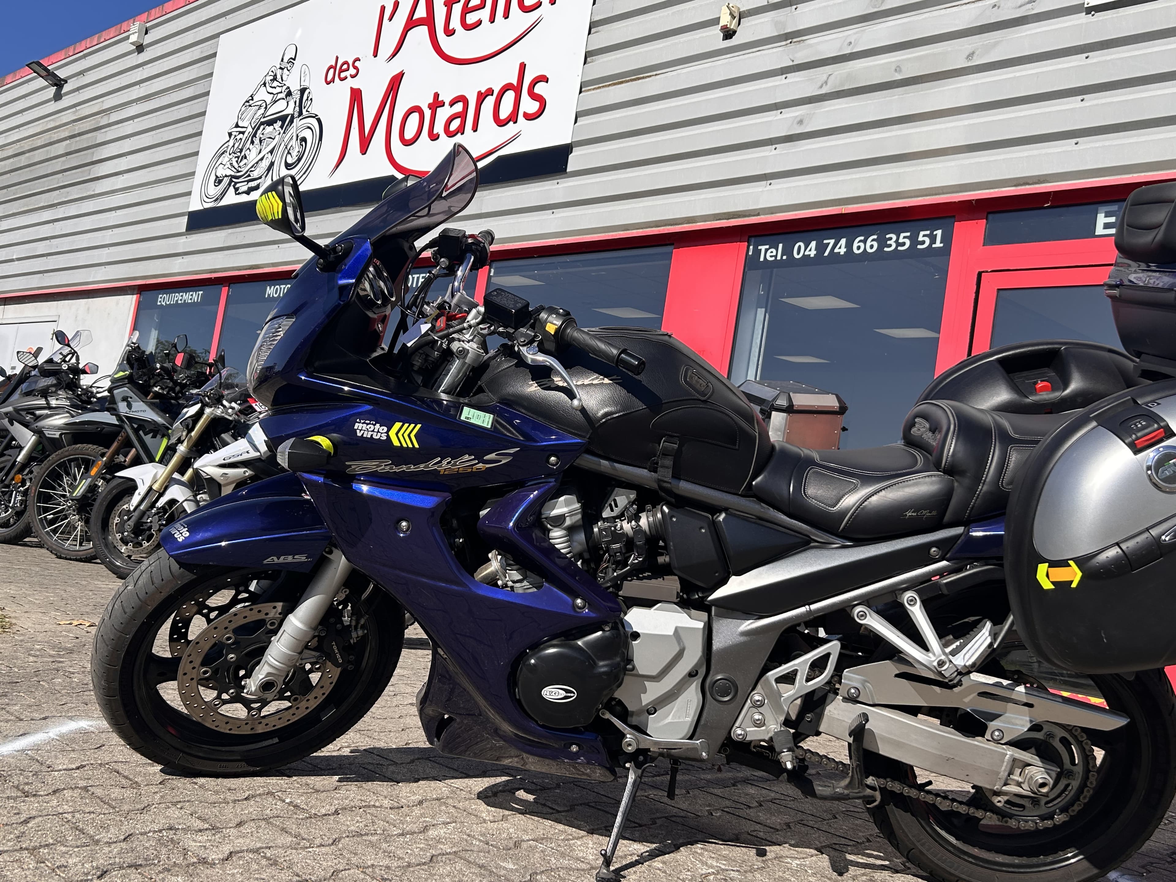 Suzuki # 😉 SUZUKI 1250 BANDIT S ABS – ÉQUIPÉE GRAND TOURISME – EXCELLENT ÉTAT 😉 2007 d'occasion — L'Atelier des Motards, Villefranche