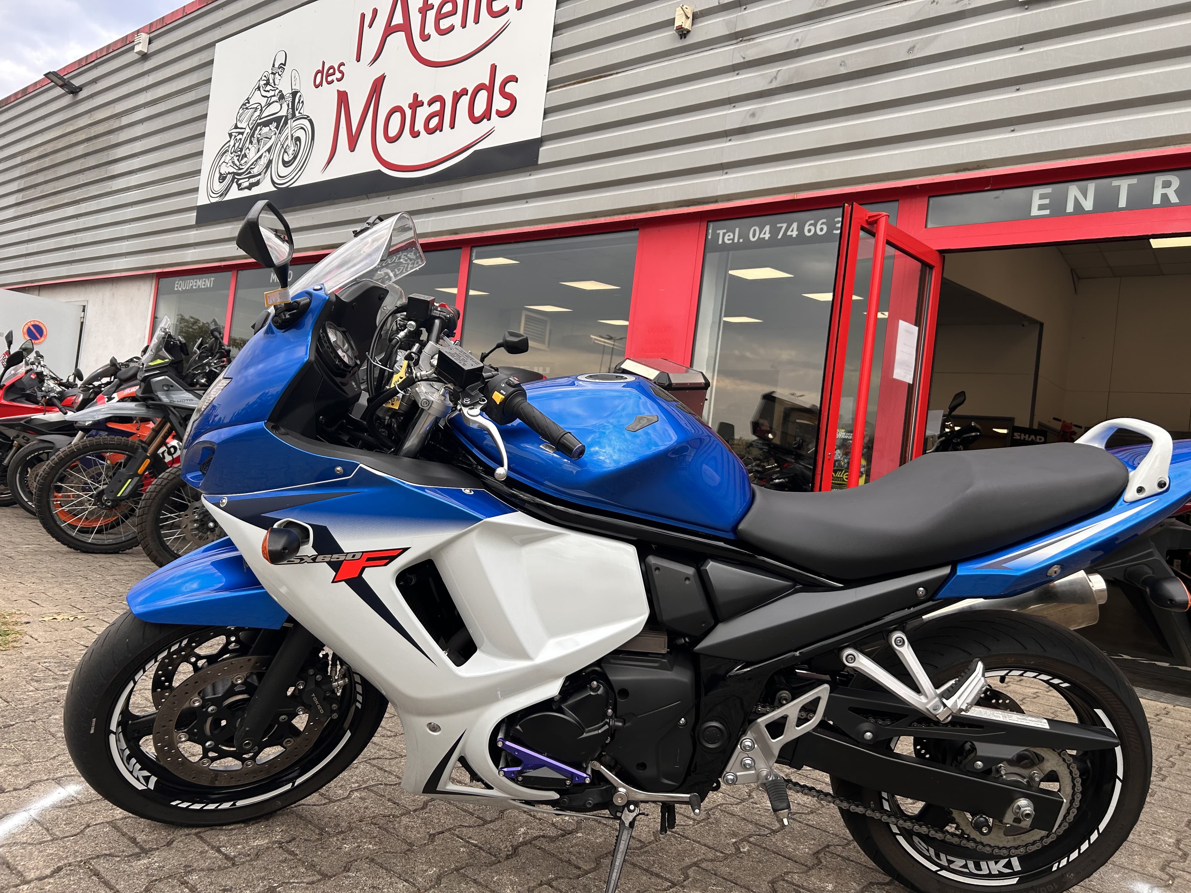 Suzuki 😉 SUZUKI GSX 650 F ABS A2 – GARANTIE 3 MOIS PMO 😉 2016 d'occasion — L'Atelier des Motards, Villefranche